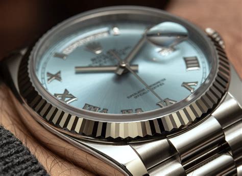 platinum Rolex Day-Date 36